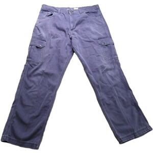 Lapco FR P-INCNYT9 Cargo Work Pants Flame Resistant CAT 2 Cotton Men 38x34 Blue